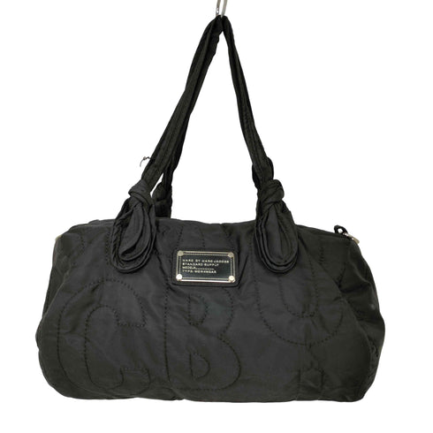 マークバイマークジェイコブス Marc by Marc Jacobs キルティング ナイロン ロゴプレート ハンドバッグ レディース