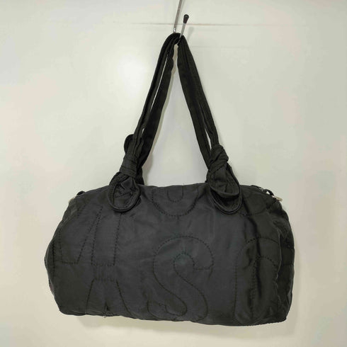 マークバイマークジェイコブス Marc by Marc Jacobs キルティング ナイロン ロゴプレート ハンドバッグ レディース