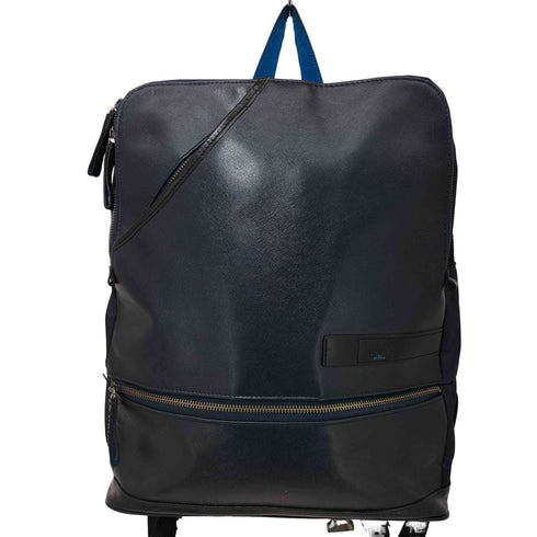 ランバンオンブルー LANVIN en Bleu PVC レザー ビジネス バックパック メンズ