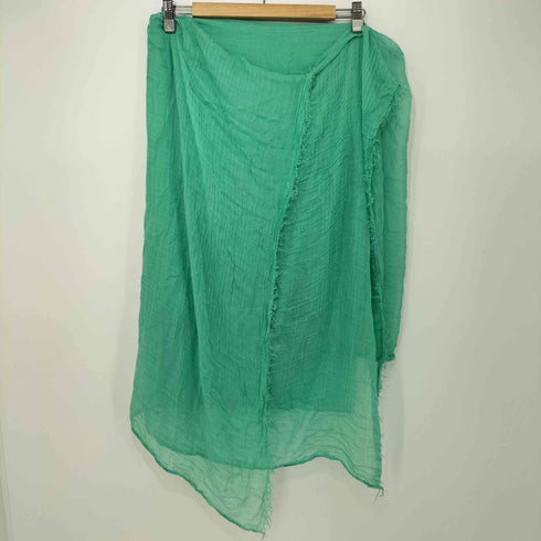 ファリエロサルティ Faliero Sarti イタリア製 シルク混 フリンジ ストール レディース