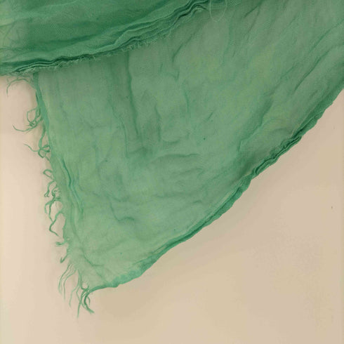 ファリエロサルティ Faliero Sarti イタリア製 シルク混 フリンジ ストール レディース