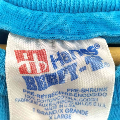 ヘインズ Hanes 90S USA製 BEEFY-T Venus Envy プリントTシャツ メンズ import:XL
