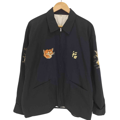 Vietnam Souvenir Jacket ベトナム 刺繍 スーベニア ジャケット ベトナムジャケット ベトジャン メンズ import:L