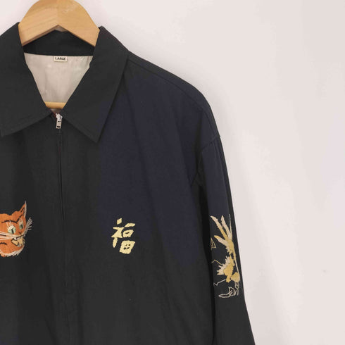 Vietnam Souvenir Jacket ベトナム 刺繍 スーベニア ジャケット ベトナムジャケット ベトジャン メンズ import:L