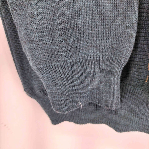 GILT EDGE クルーネックウールアクリル混ニット メンズ 3XL