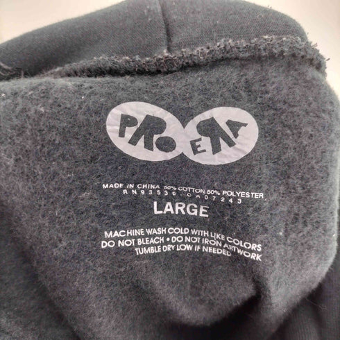 NYアーティスト プリント プルオーバー パーカー メンズ