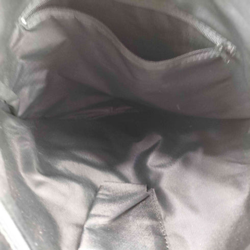 レザー ダブルポケット トートバッグ レディース