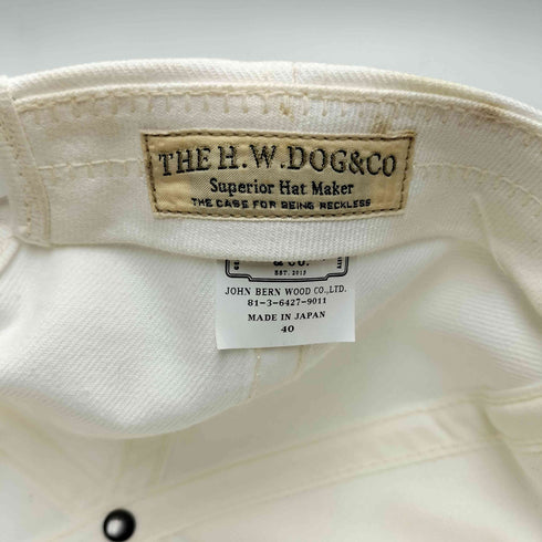ドッグアンドコー THE H.W. DOG&CO. ロゴプリント トラッカー キャップ メンズ 40