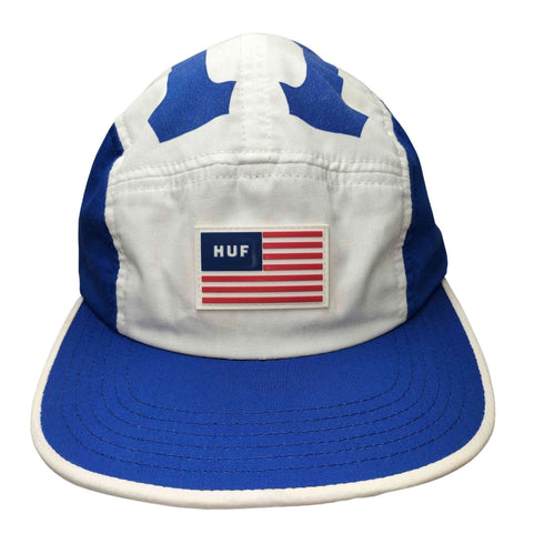 ハフ HUF USA製 Sport Volley 5 Panel Cap 星条旗 ラバーパッチ 5パネル ジェット キャップ メンズ