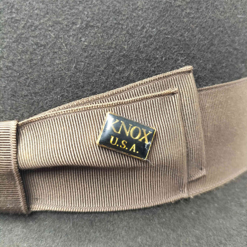 ノックスニューヨーク KNOX NEW YORK フェルトハット 中折れ ウール メンズ