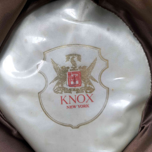 ノックスニューヨーク KNOX NEW YORK フェルトハット 中折れ ウール メンズ