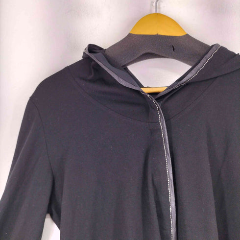 MANINROSSO ラインストーンニットパーカー レディース