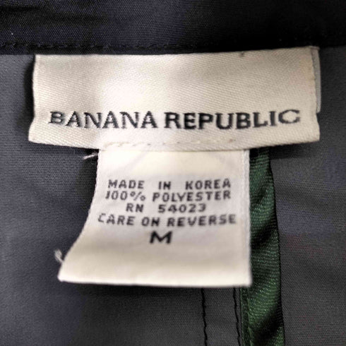バナナリパブリック BANANA REPUBLIC ポリ地 ステンカラーコート メンズ import:M