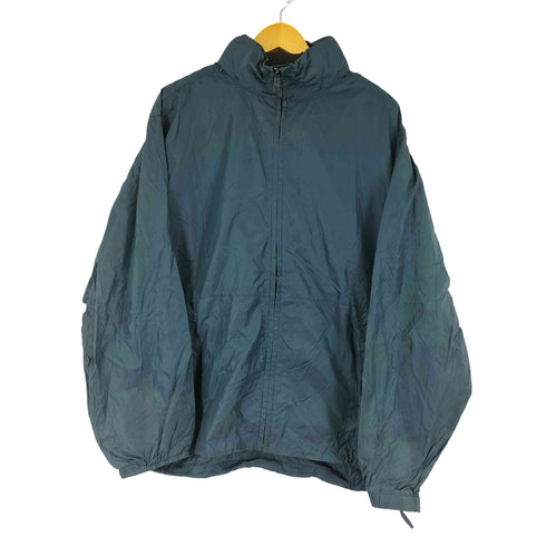 エディーバウアー Eddie Bauer EBTEX 90S フード内蔵 ナイロントラックジャケット メンズ import:L