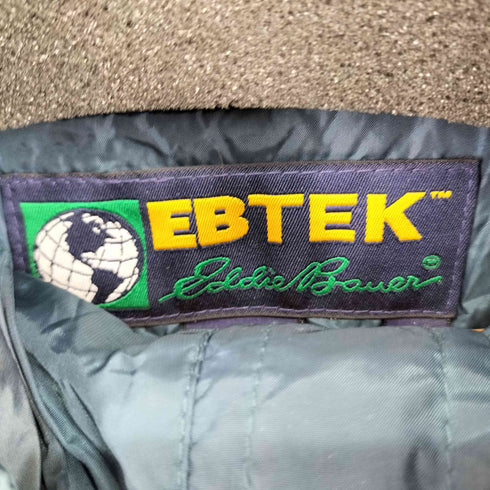 エディーバウアー Eddie Bauer EBTEX 90S フード内蔵 ナイロントラックジャケット メンズ import:L