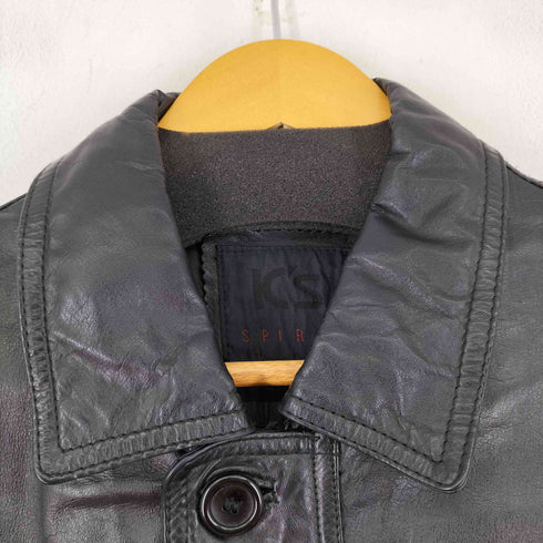 カウレザーカーコート メンズ import:L