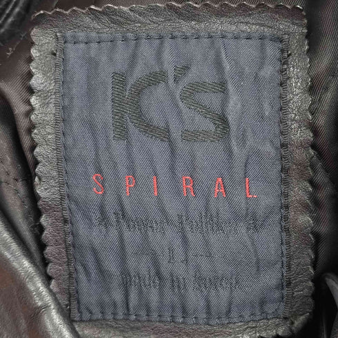 カウレザーカーコート メンズ import:L