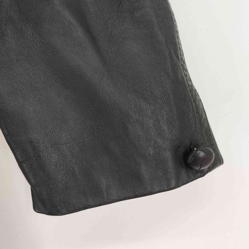 リアルレザーコート メンズ