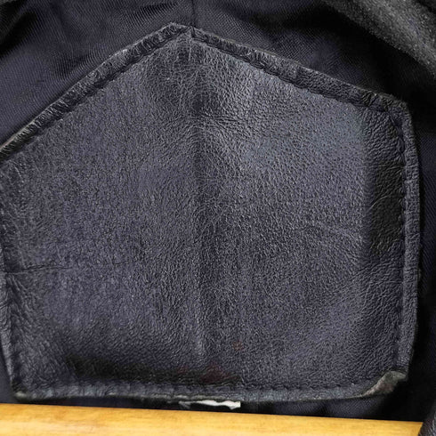 リアルレザーコート メンズ