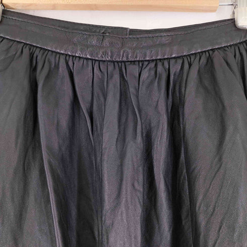 レザーフレアスカート レディース