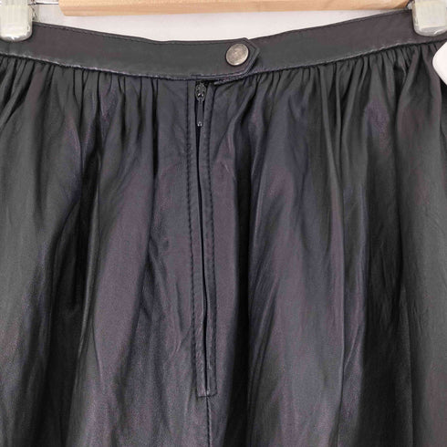 レザーフレアスカート レディース