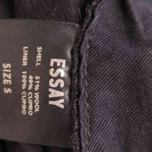 エッセイ ESSAY 3タックワイドテーパードスラックスパンツ メンズ JPN:S