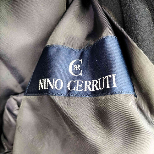 セルッティ NINO CERRUTI カシミア混 ウールステンカラーコート メンズ