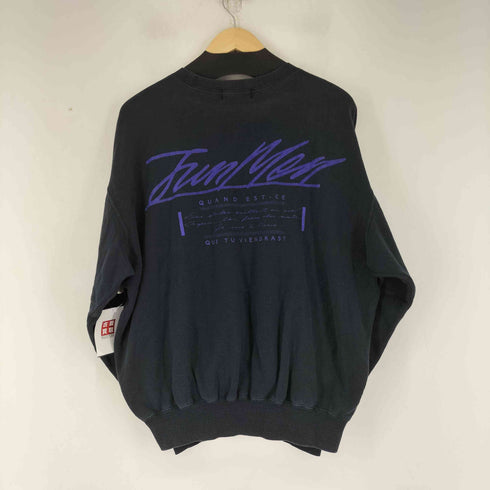 ジュンメン JUN MEN 80-90S バックプリント クルーネックスウェット メンズ