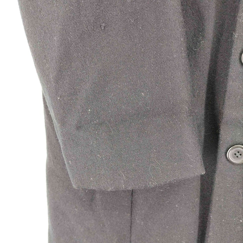 LAZZI レーヨン混 ウールロングチェスターコート メンズ FREE