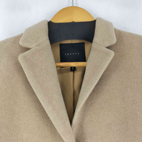 セオリー theory カシミア100% チェスターコート レディース import:S