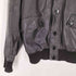 ドルチェアンドガッバーナ DOLCE&GABBANA 90S イタリア製 黒タグ ボタンダウン レザー フライト ジャケット メンズ EUR:50