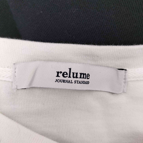 ジャーナルスタンダードレリューム JOURNAL STANDARD relume バスクシャツクルーネックTEE レディース FREE