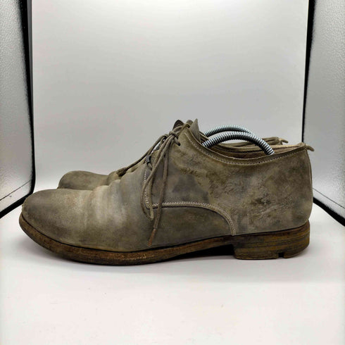 Layer-0 マッケイ製法 Derby Shoes ダービー レザー シューズ vintage加工 メンズ EUR:41