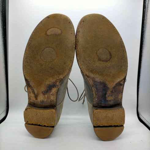 Layer-0 マッケイ製法 Derby Shoes ダービー レザー シューズ vintage加工 メンズ EUR:41
