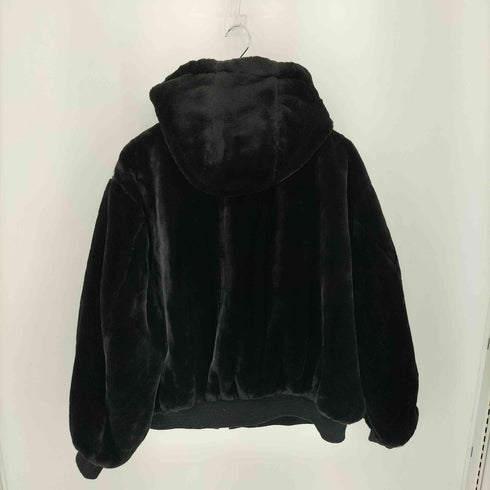 ザラ ZARA フェイクファー リバーシブルボンバージャケット レディース import:S
