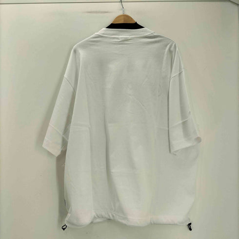 CLESSTE 25AW BUBBLE LOGO PRINT MASSIVE T-SHIRT WITH DRAWSTRINGS バブル ロゴ プリント マッシブ Tシャツ メンズ FREE