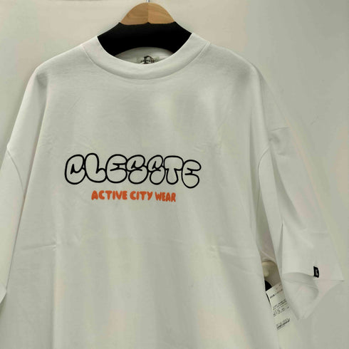 CLESSTE 25AW BUBBLE LOGO PRINT MASSIVE T-SHIRT WITH DRAWSTRINGS バブル ロゴ プリント マッシブ Tシャツ メンズ FREE