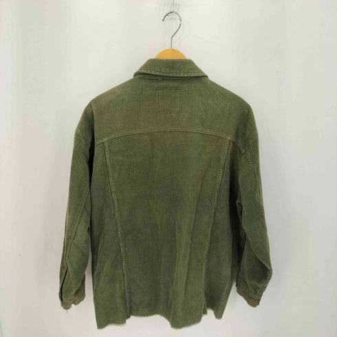 ザラ ZARA コーデュロイ トラッカージャケット レディース import:S
