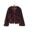 リエンダ rienda Sフレアスリーブ Faux Furショートコート Y2K レディース JPN:M
