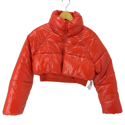 ザラ ZARA クロップド丈 中綿 ジップジャケット レディース JPN:XS