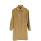 クイーンズコート QUEENS COURT pure cashmere カシミヤ100 比翼ステンカラーコート レディース JPN:2