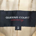 クイーンズコート QUEENS COURT pure cashmere カシミヤ100 比翼ステンカラーコート レディース JPN:2