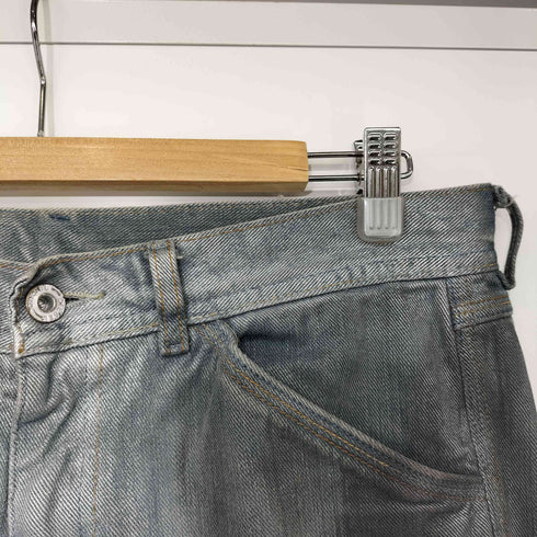 ディーゼル DIESEL 00s Y2K archive コーティング加工 ローライズ フレアデニムパンツ メンズ 30