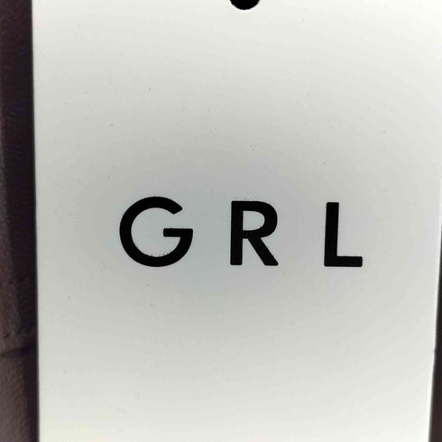 グレイル GRL 襟2Wayオーバーサイズレザーブルゾン レディース FREE