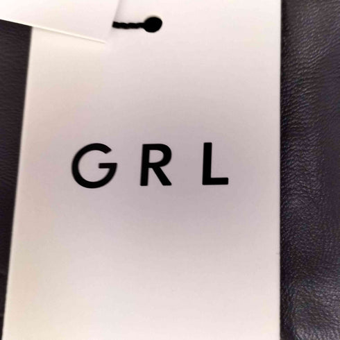 グレイル GRL 襟2Wayオーバーサイズレザーブルゾン レディース FREE