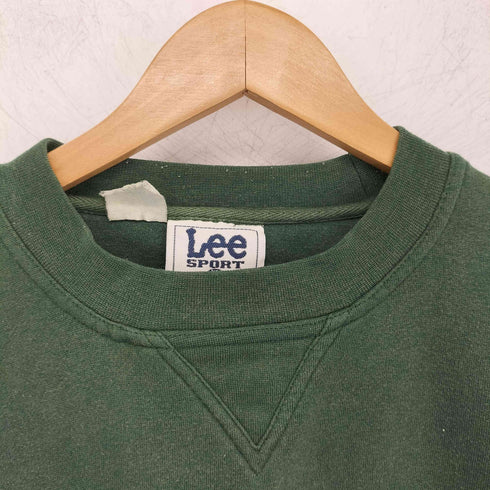 リー Lee チームロゴ刺繍 クルーネックスウェット メンズ import:XL