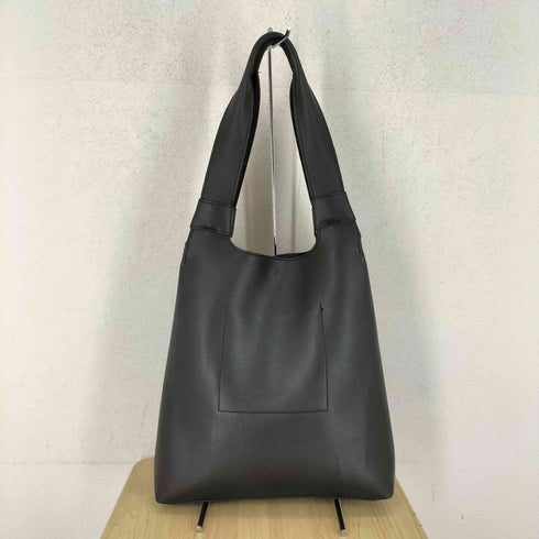 クラネ CLANE ブラックレザートートバッグ レディース