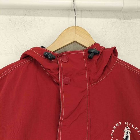 トミーヒルフィガー TOMMY HILFIGER ナイロンフーデッドジャケット メンズ JPN:M