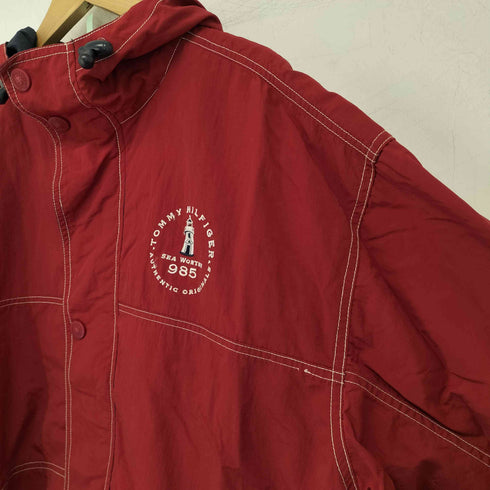 トミーヒルフィガー TOMMY HILFIGER ナイロンフーデッドジャケット メンズ JPN:M