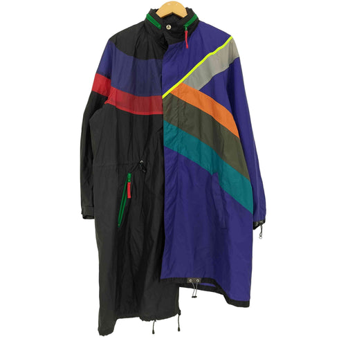 カラービーコン kolor BEACON 20ss アシメスイッチング ナイロンジャケット メンズ